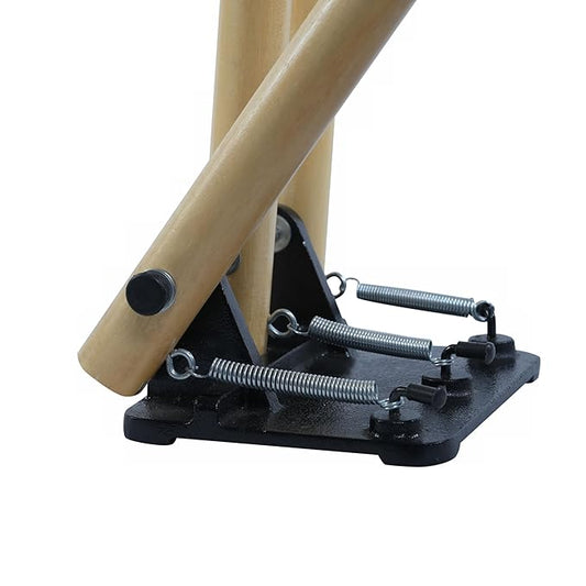 Wooden Cricket Stumps with Spring