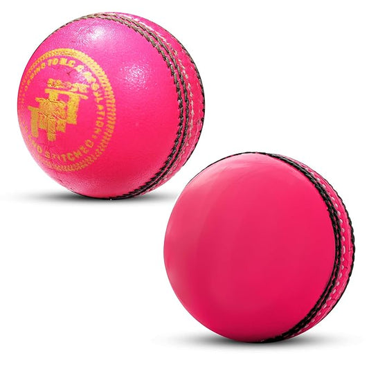 Pink Colour Stitched Ball (Pack of 6pc)
