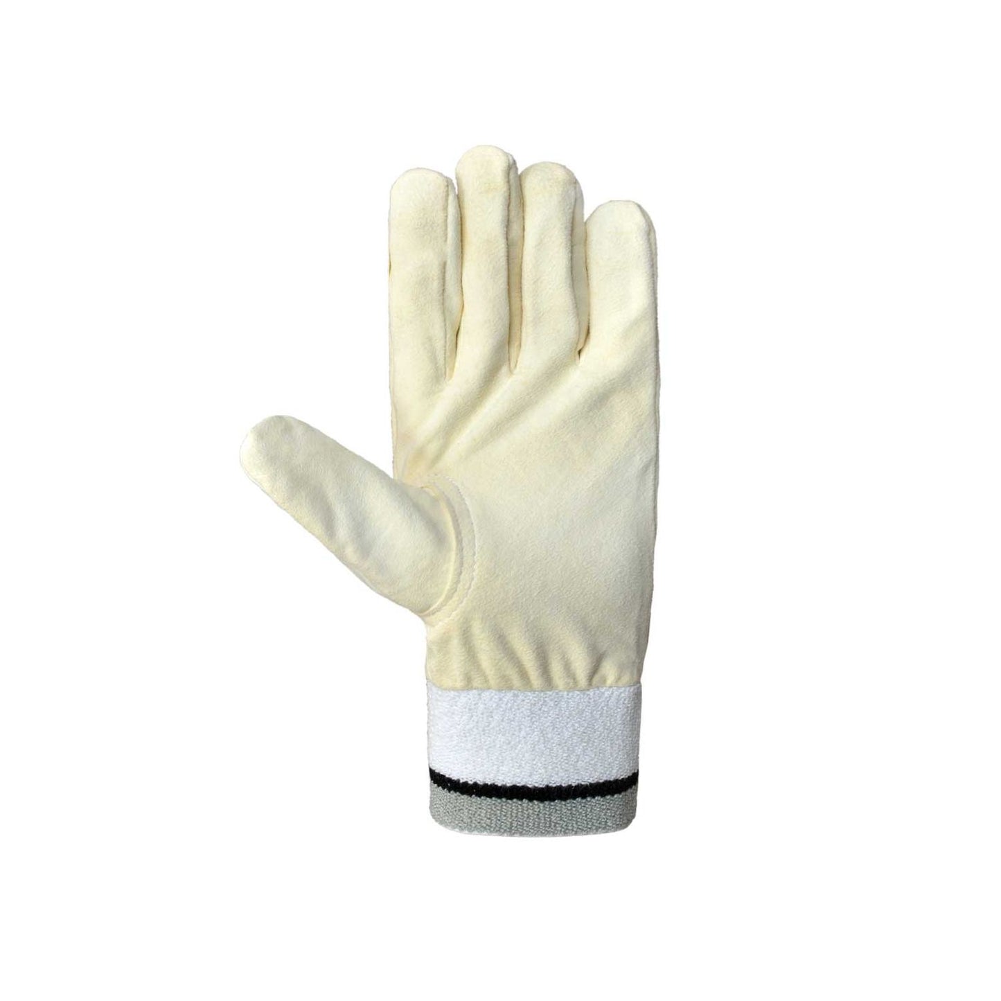 Inner Gloves Leather Palm White