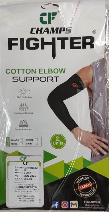 Champs Fighter Cotton Elbow Support
