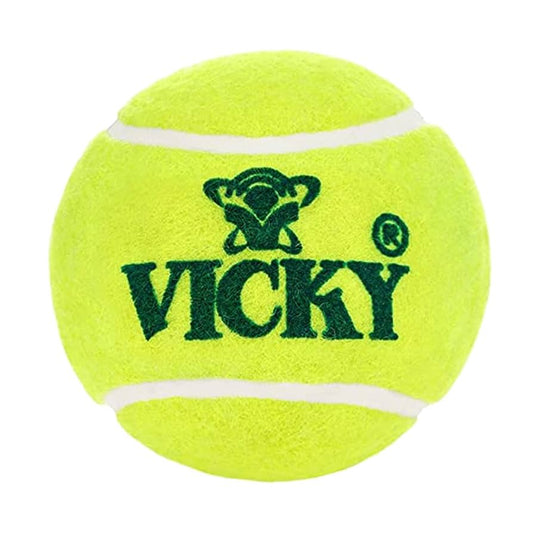 Vicky Cricket Tennis Ball (high bounce Pack of 6pc)