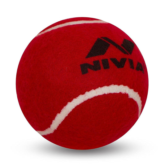 Nivia Red Tennis Ball (Pack of 6pc)