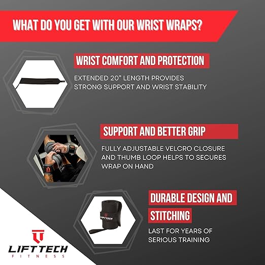 Pro 20-Weight Lifting Straps