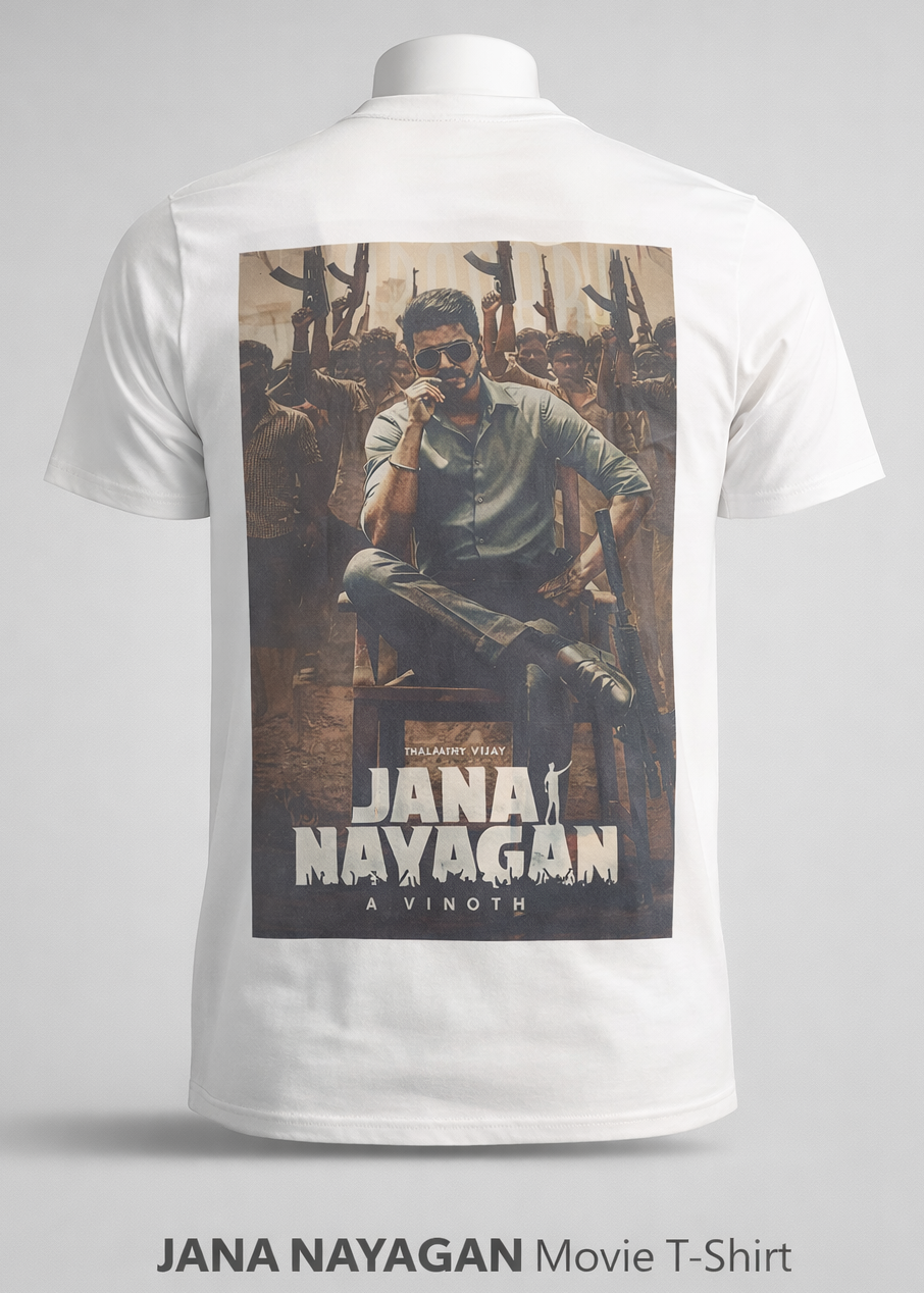 Jana Nayagan Customized T-shirts