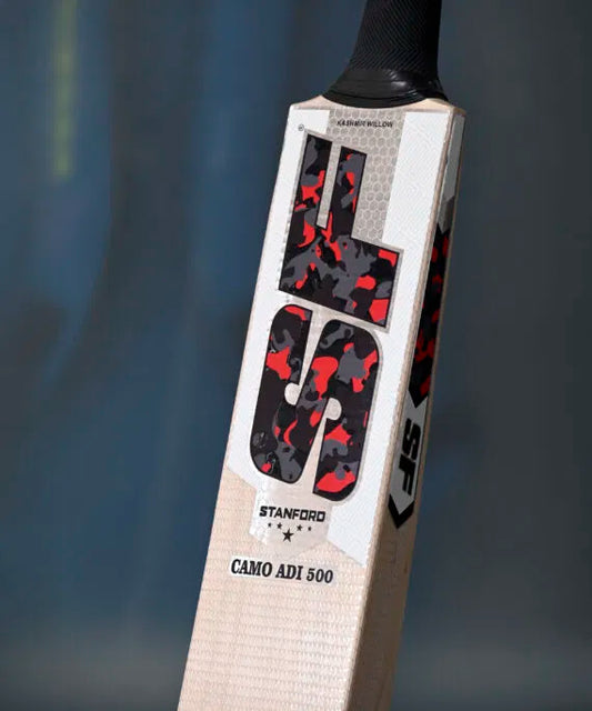 SF Camo ADI - 500 Kashmir Willow Cricket Bat