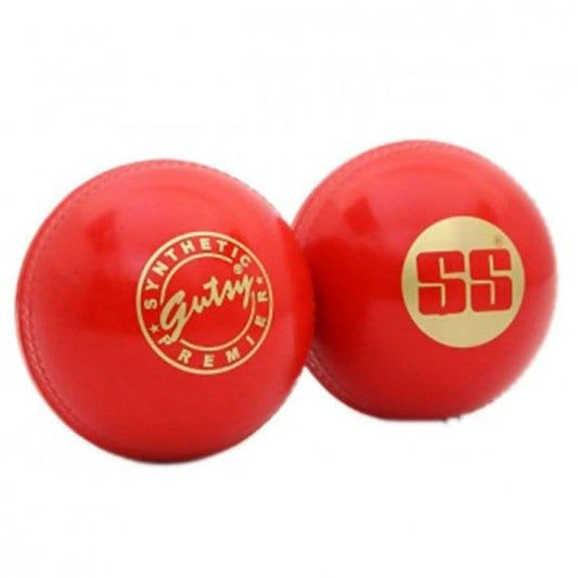 SS Gutsy Synthetic Cricket Ball (Pack of 3pc)