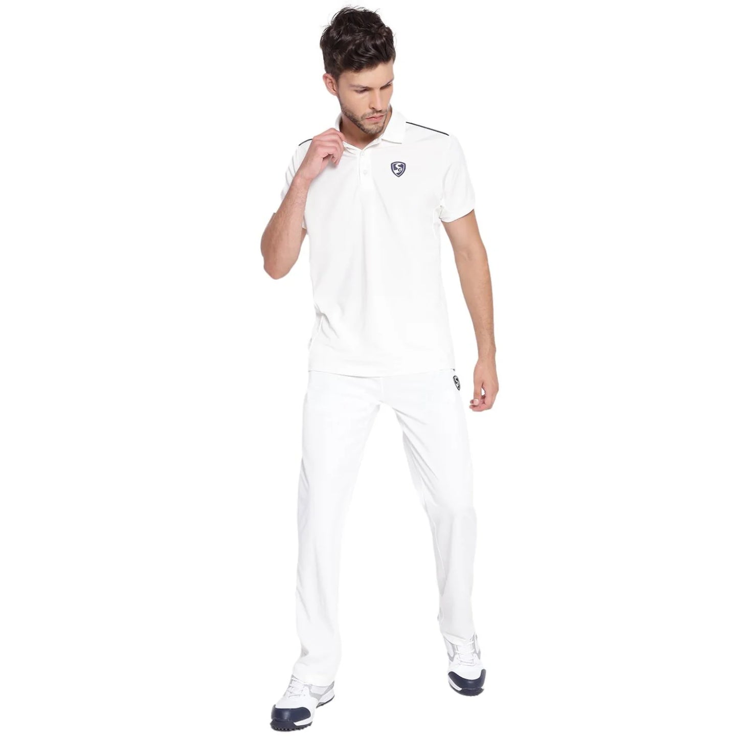 SG Half Sleeve Cricket Whites Dress