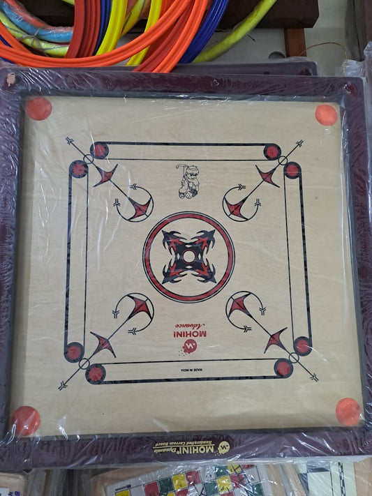 Wooden Medium Size Carrom Board with Coins and Stricker