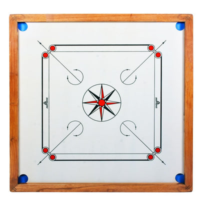 Big Size Wooden Carrom Board with Coins and Stricker