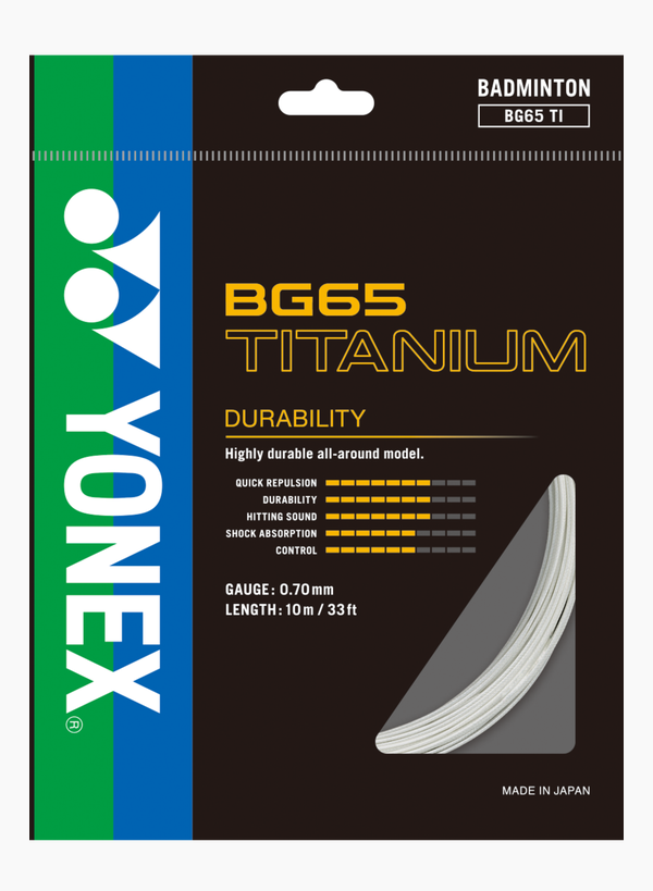 Yonex BG 65 Titanium Badminton Strings